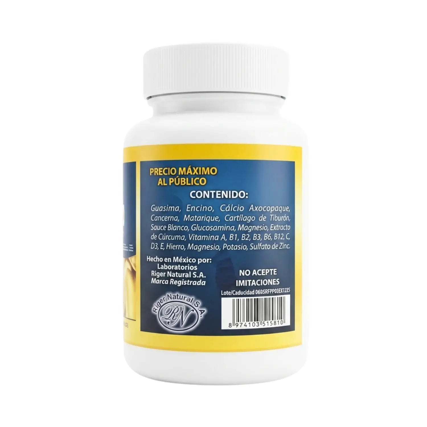 Reumofan Plus Premium; 30 Tabletas, Riger Natural.