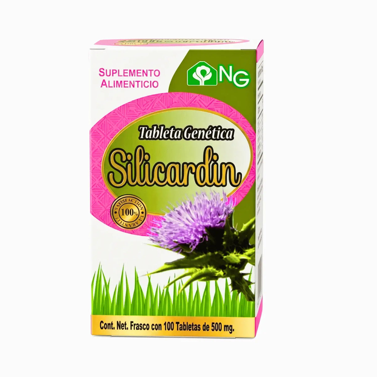Silicardin; 100 Tabletas, NG.