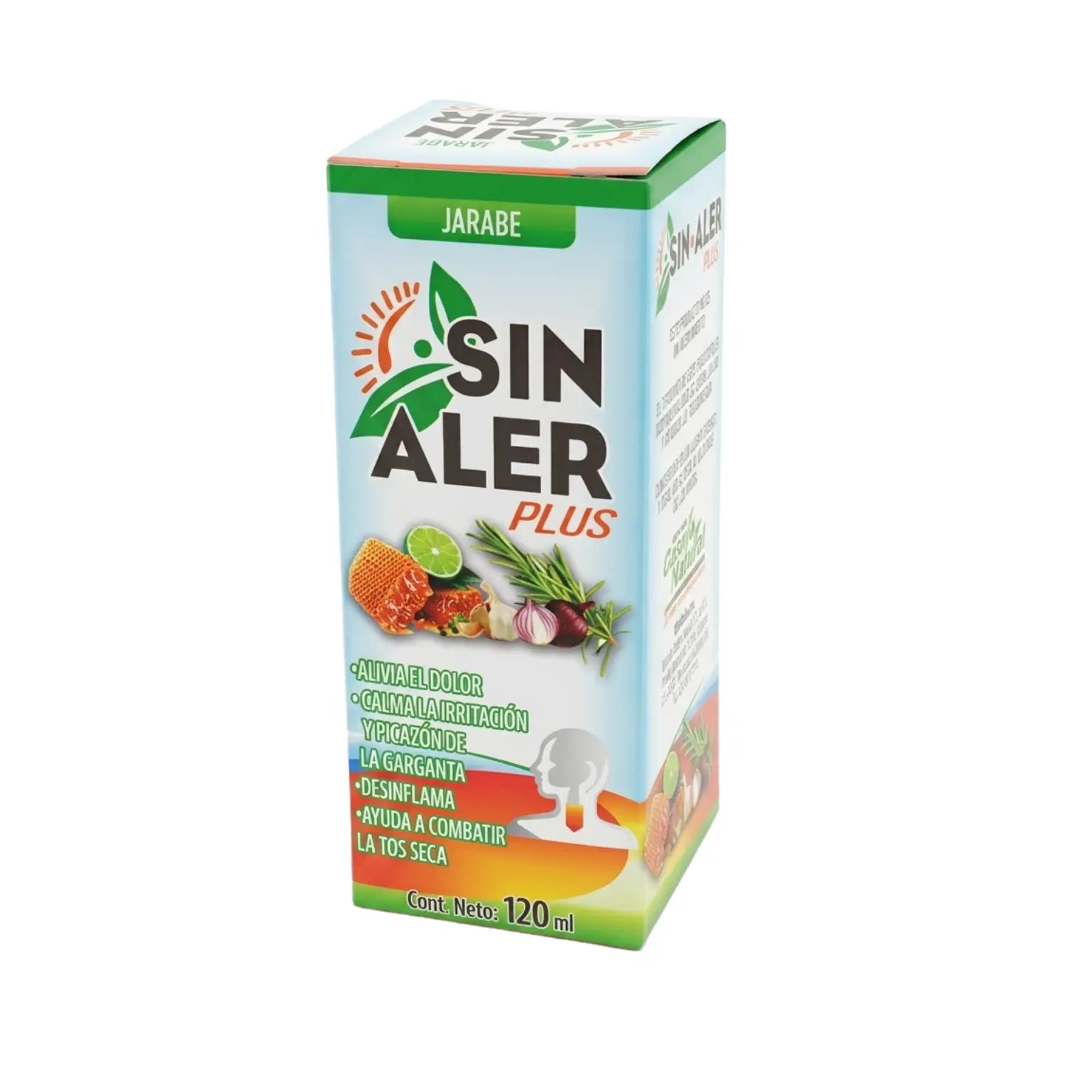 Jarabe sin Aler Plus; 120ml, Cosmo Natural.