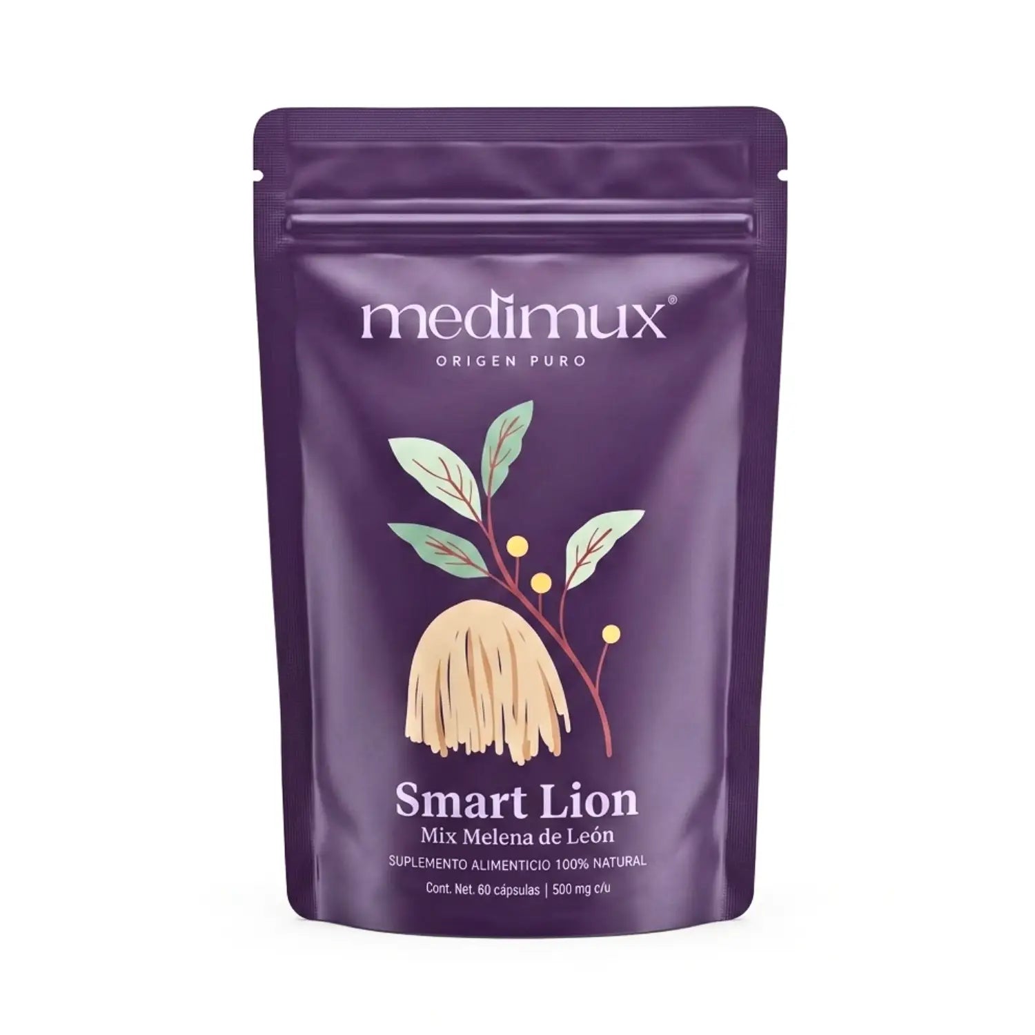 Smart Lion; 60 cápsulas, Medimux.