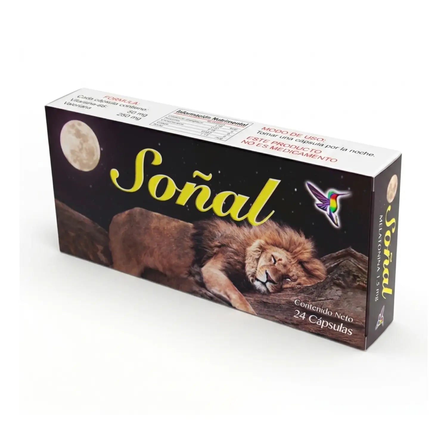 Soñal, 24 capsulas , Medicamentos Naturales.