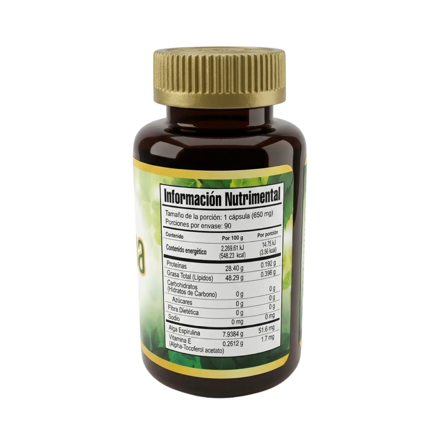 Spirulina,90 caps, Healthier Natural