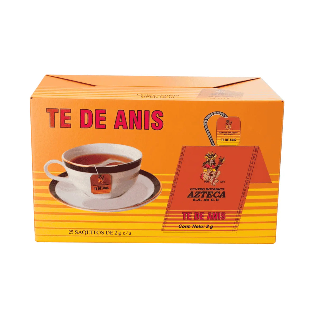 Té de Anis; 25 sobres de 1.5g; Azteca