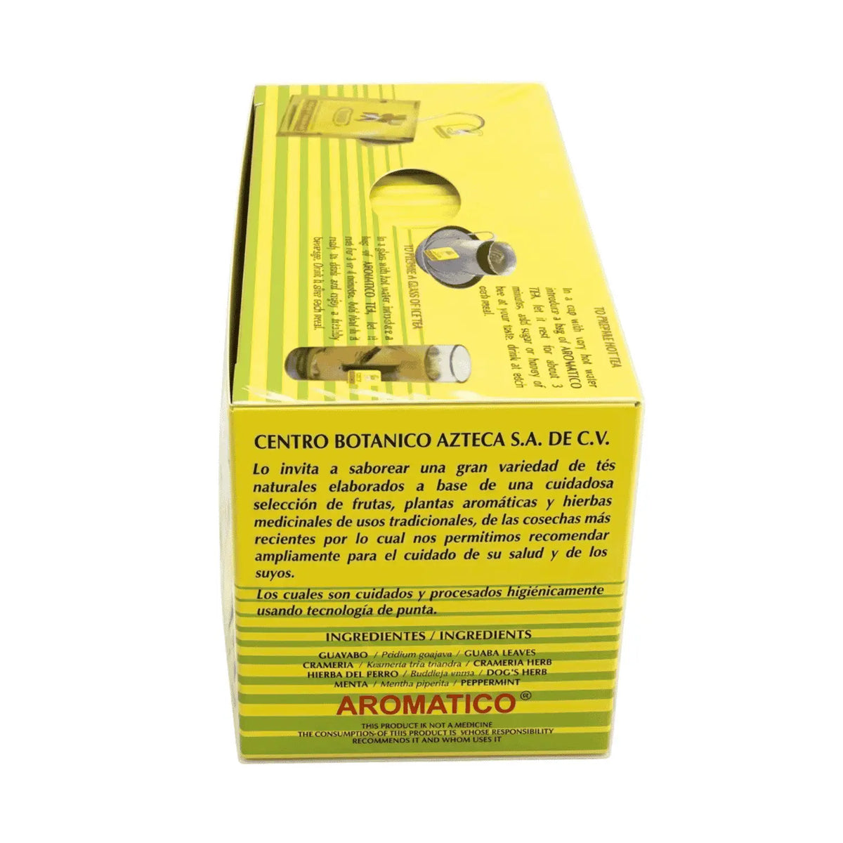 Té Aromatico; 25 sobres de 1.5g; Azteca