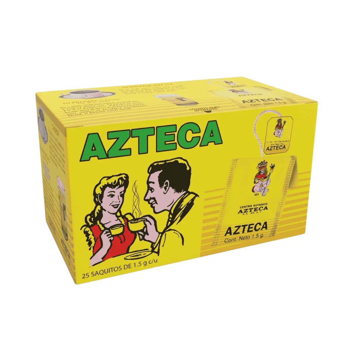 Te Azteca; 25 sobres de 1.5g; Azteca