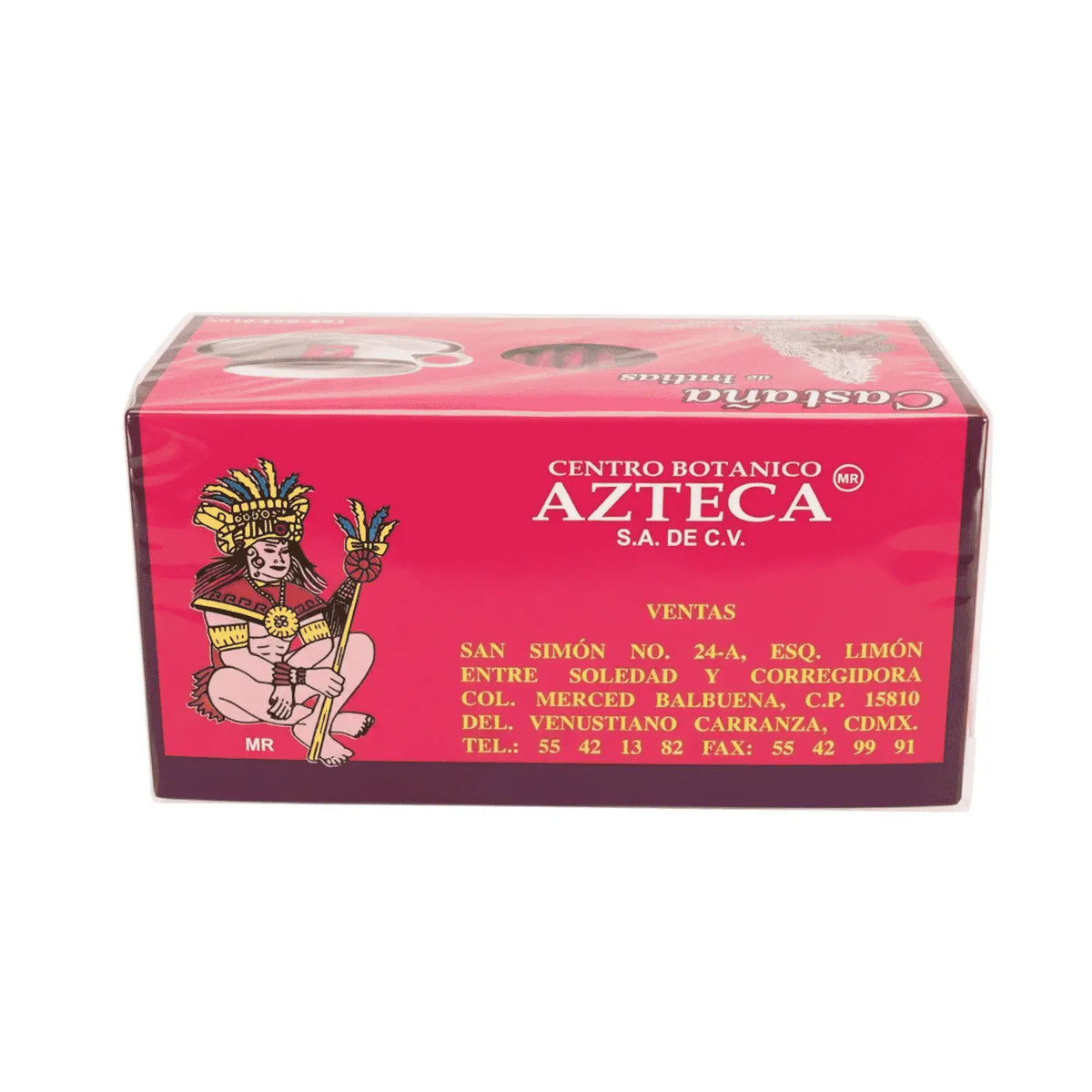 Té Castaña de Indias; 25 sobres de 1.5 g c/u; Azteca