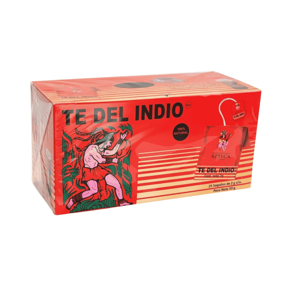 Té de Indio rojo; 25 sobres de 1.5g; Azteca
