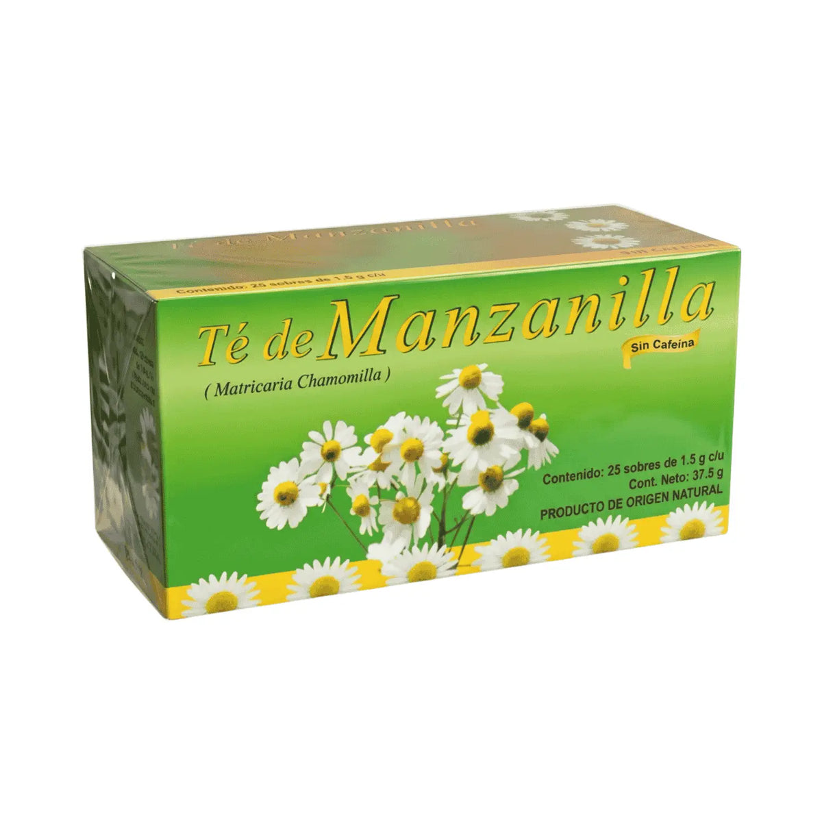 Té de Manzanilla; 25 sobres de 1.5g; Azteca