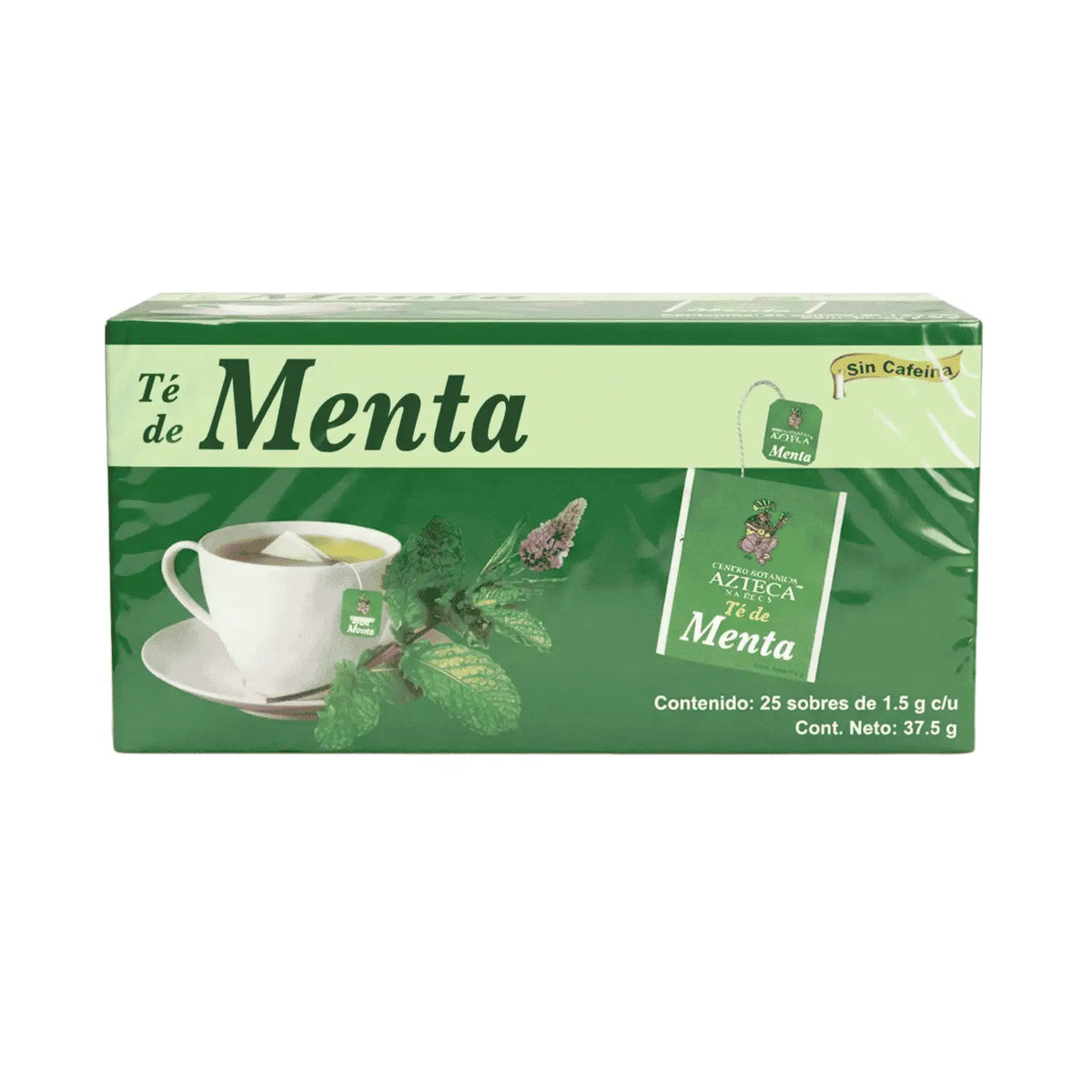 Té Menta; 25 sobres de 1.5g; Azteca
