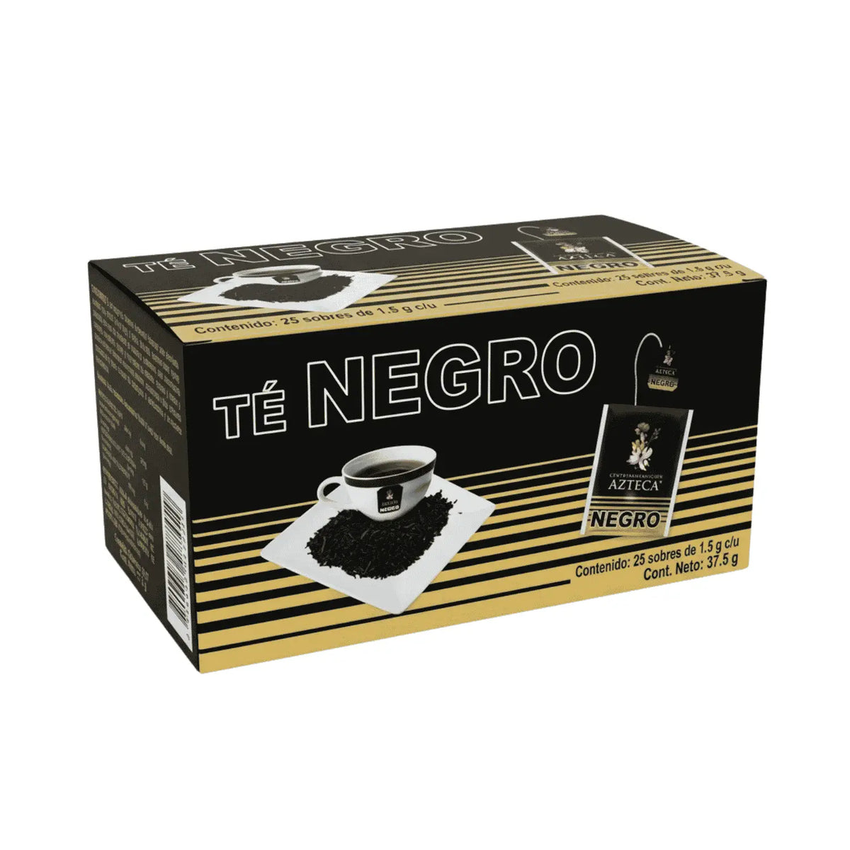 Té Negro; 25 sobres 1.5 g; Azteca