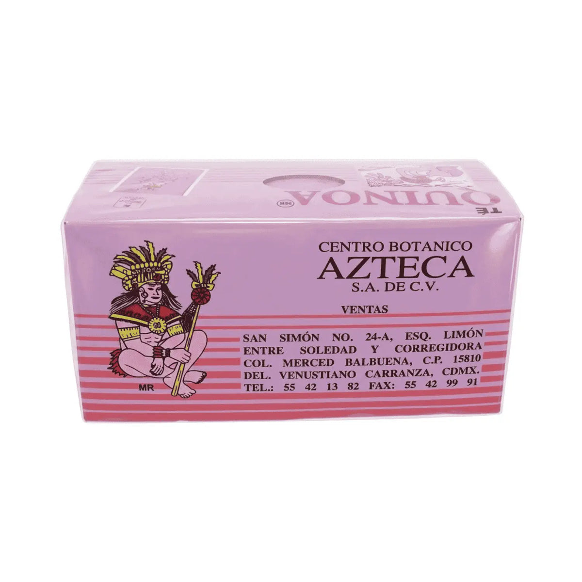 Té Quinoa; 25 sobre de 1.5 g c/u; Azteca