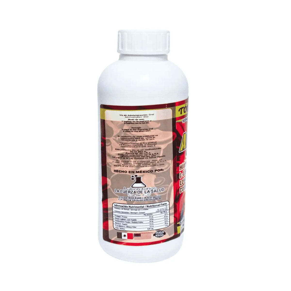 Anemia Vitaminado; 1Lt, La Fuerza de la Salud.
