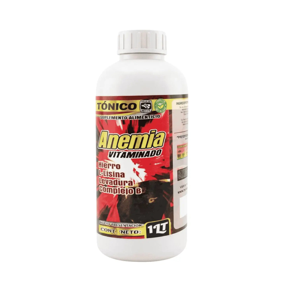 Anemia Vitaminado; 1Lt, La Fuerza de la Salud.