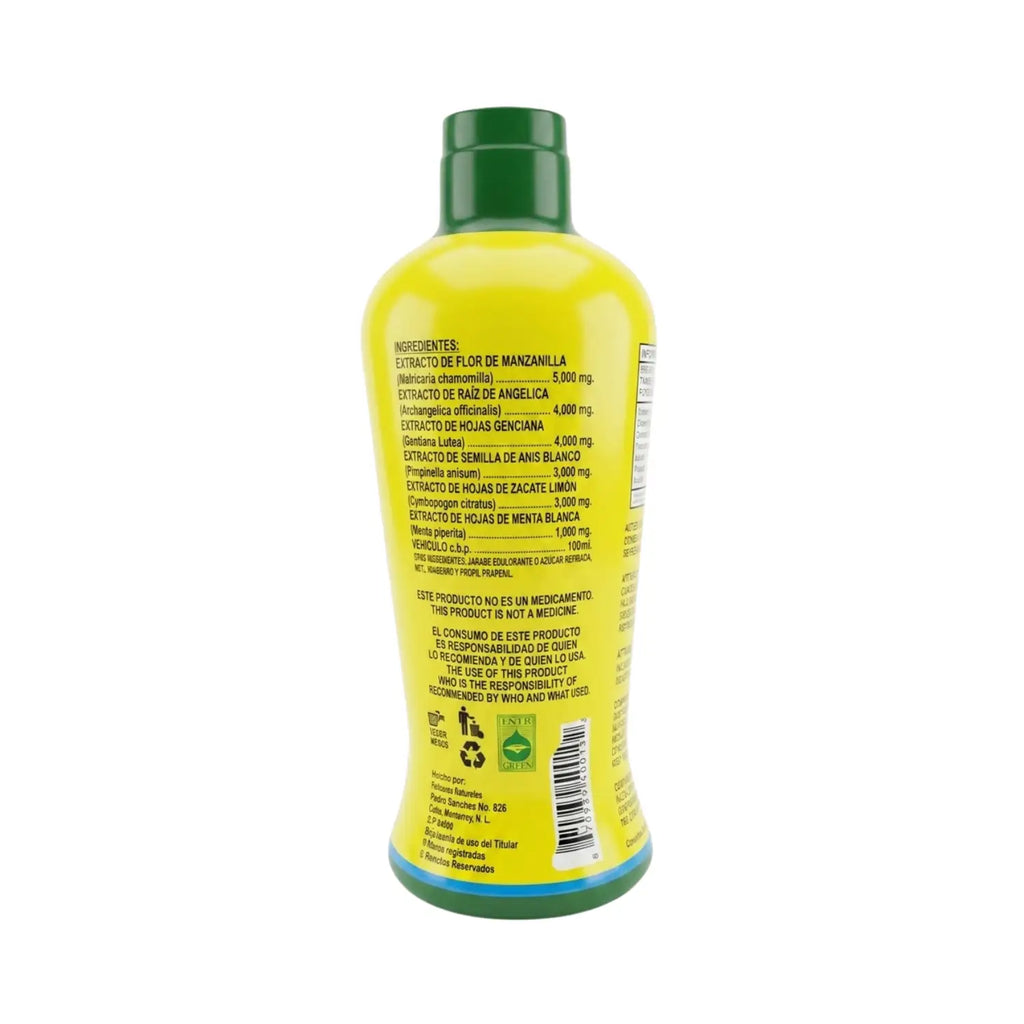 Tonico Enervital del Indio; 1Lt, Energreen.