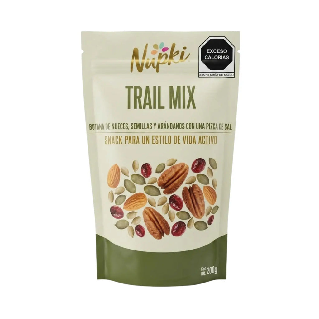 Trail Mix snack ; 200g, Nupki.