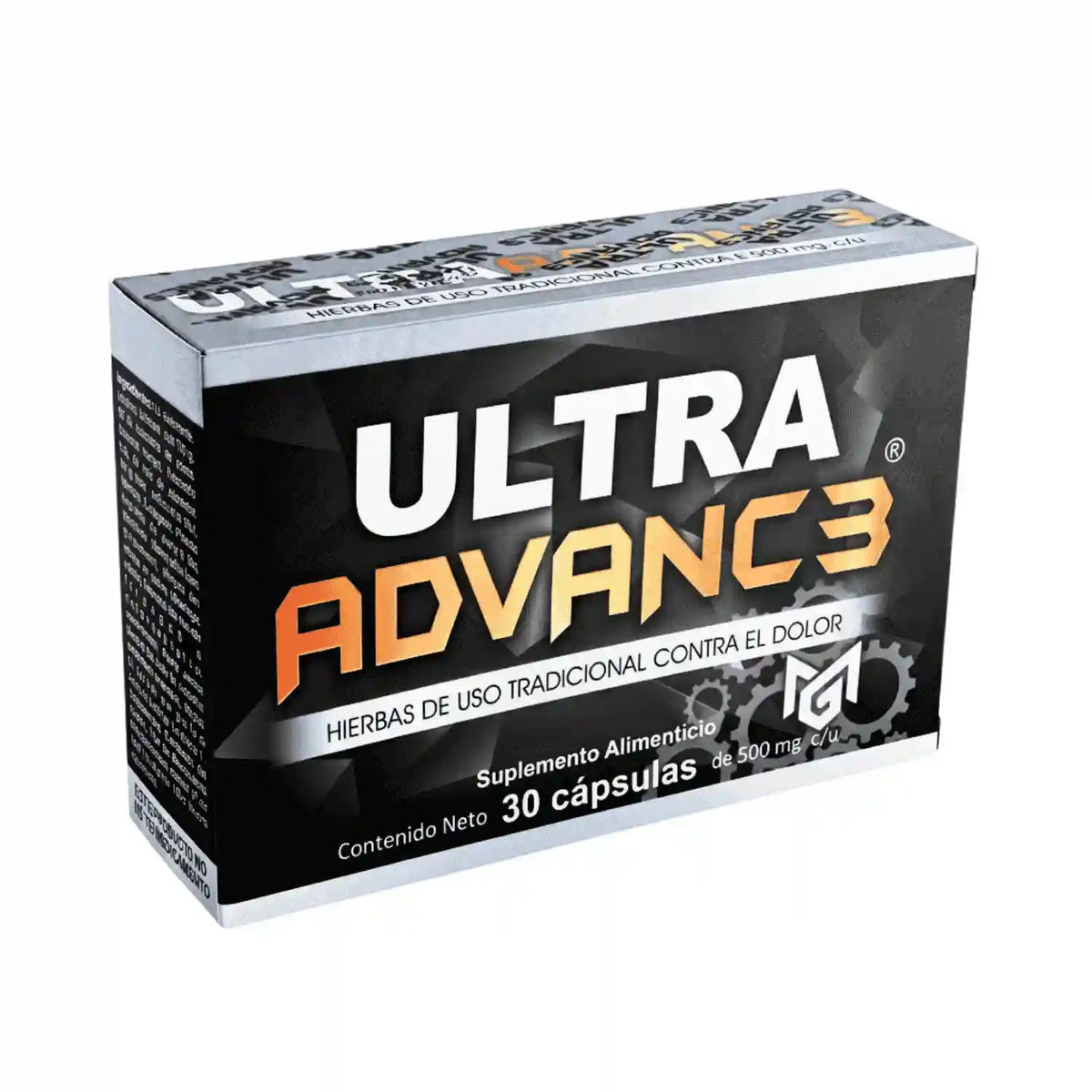 Ultra Advance Negro Mg; 30 Capsulas, Union.