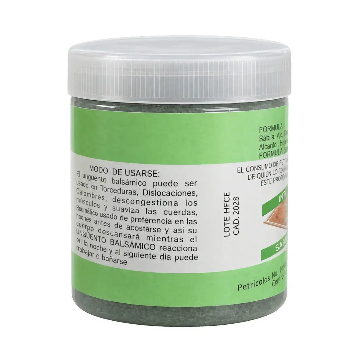Pomada de Ajolote; 120gr, Yerbo Vital.