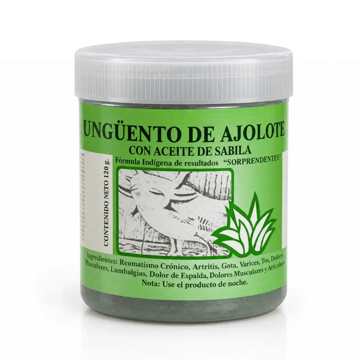 Pomada de Ajolote; 120gr, Yerbo Vital.