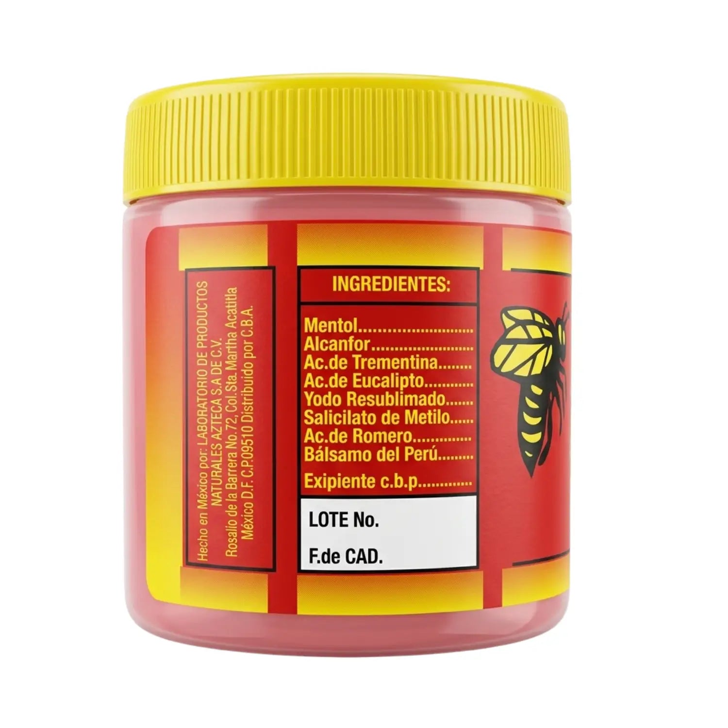 Pomada Avipina; 120gr, Azteca.