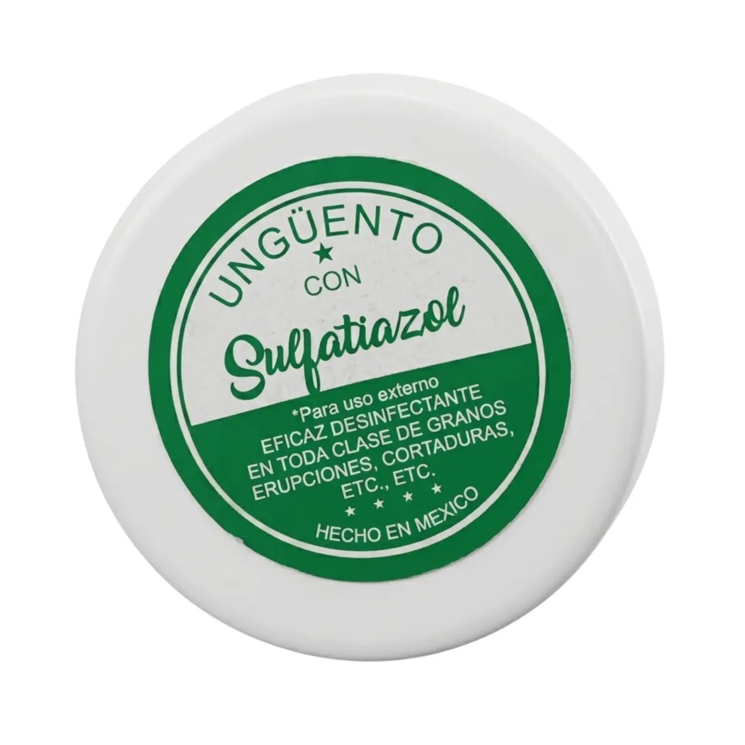 Ungüento; 5gr; Verde.