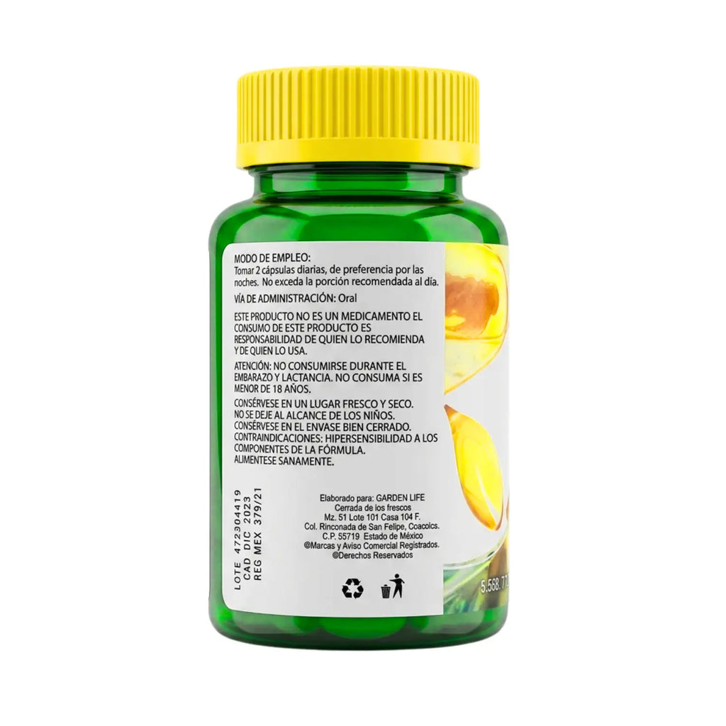 Vitamina D3 + K2 ; 60 cápsulas, Energreen.
