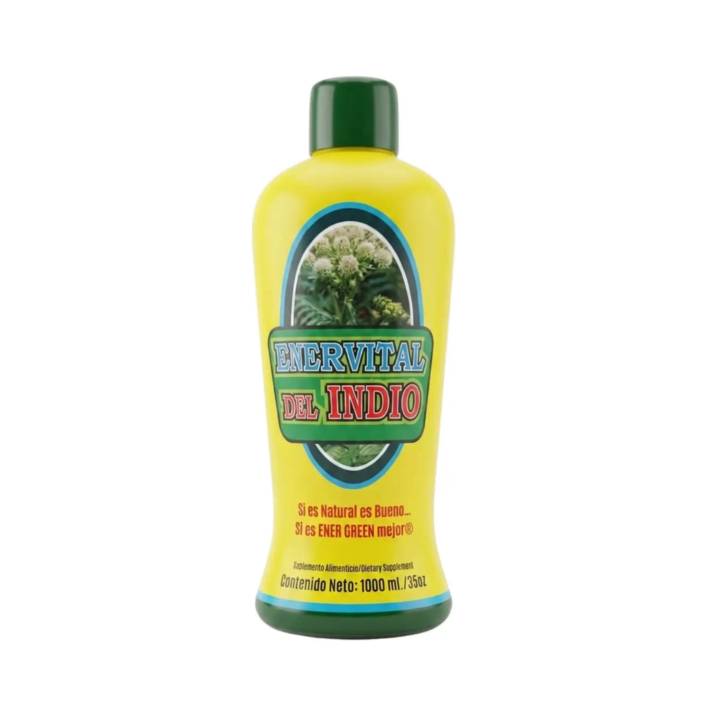 Tonico Enervital del Indio; 1Lt, Energreen.