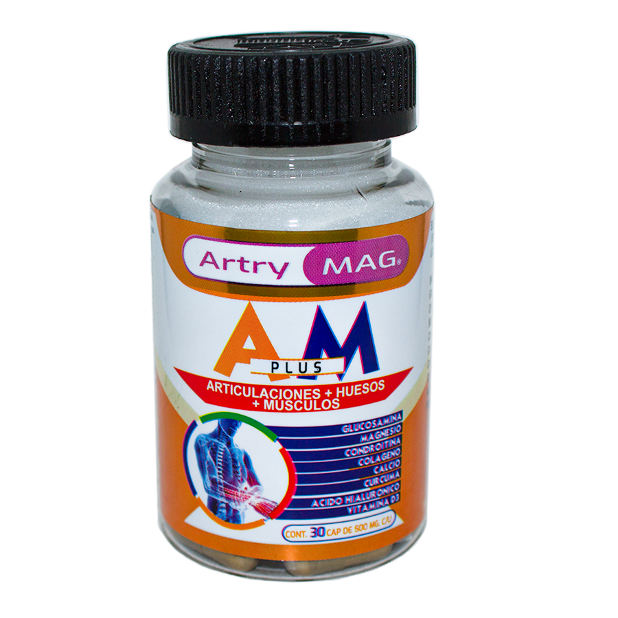 Artry Mag Plus, (AM Plus) ; 30 Capsulas, Graden Life.