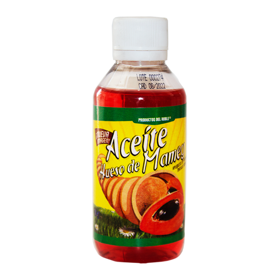 Aceite de Hueso de Mamey; 120 mL; El Roble