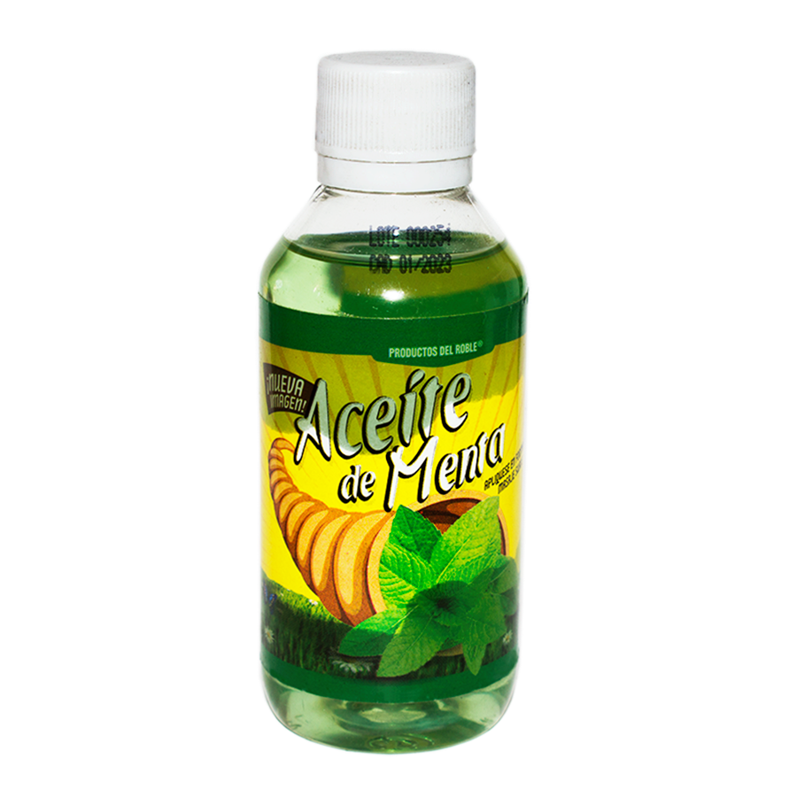 Aceite de Menta; 120ml, El Roble.