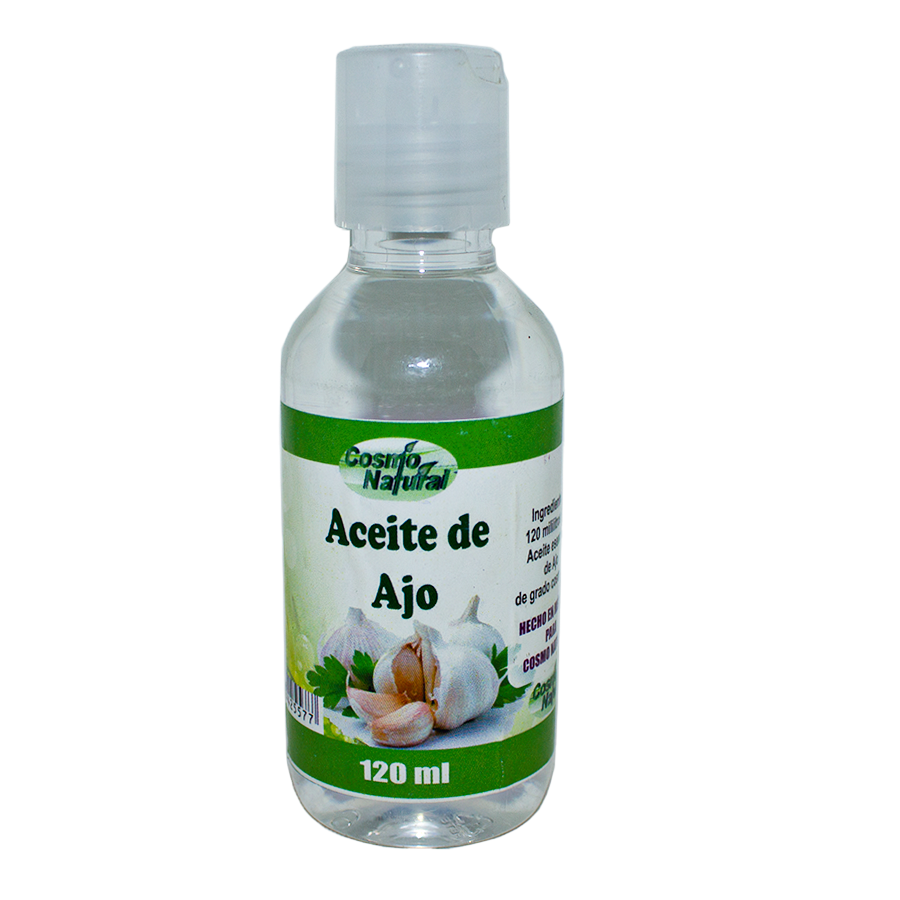 Aceite de Ajo; 120ml, Cosmo Natural.