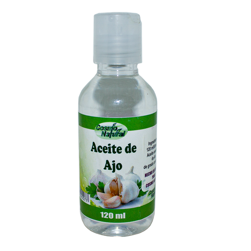 Aceite de Ajo; 120ml, Cosmo Natural.