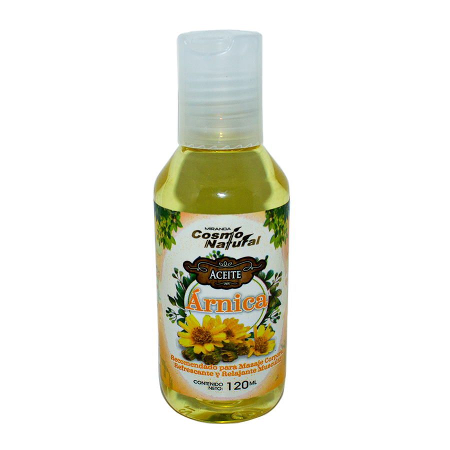 Aceite de Árnica; 120ml, Cosmo Natural.