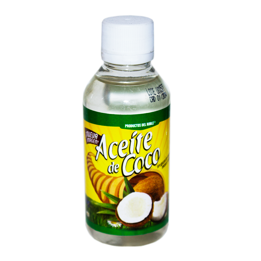 Aceite de Coco; 120ml, El Roble.