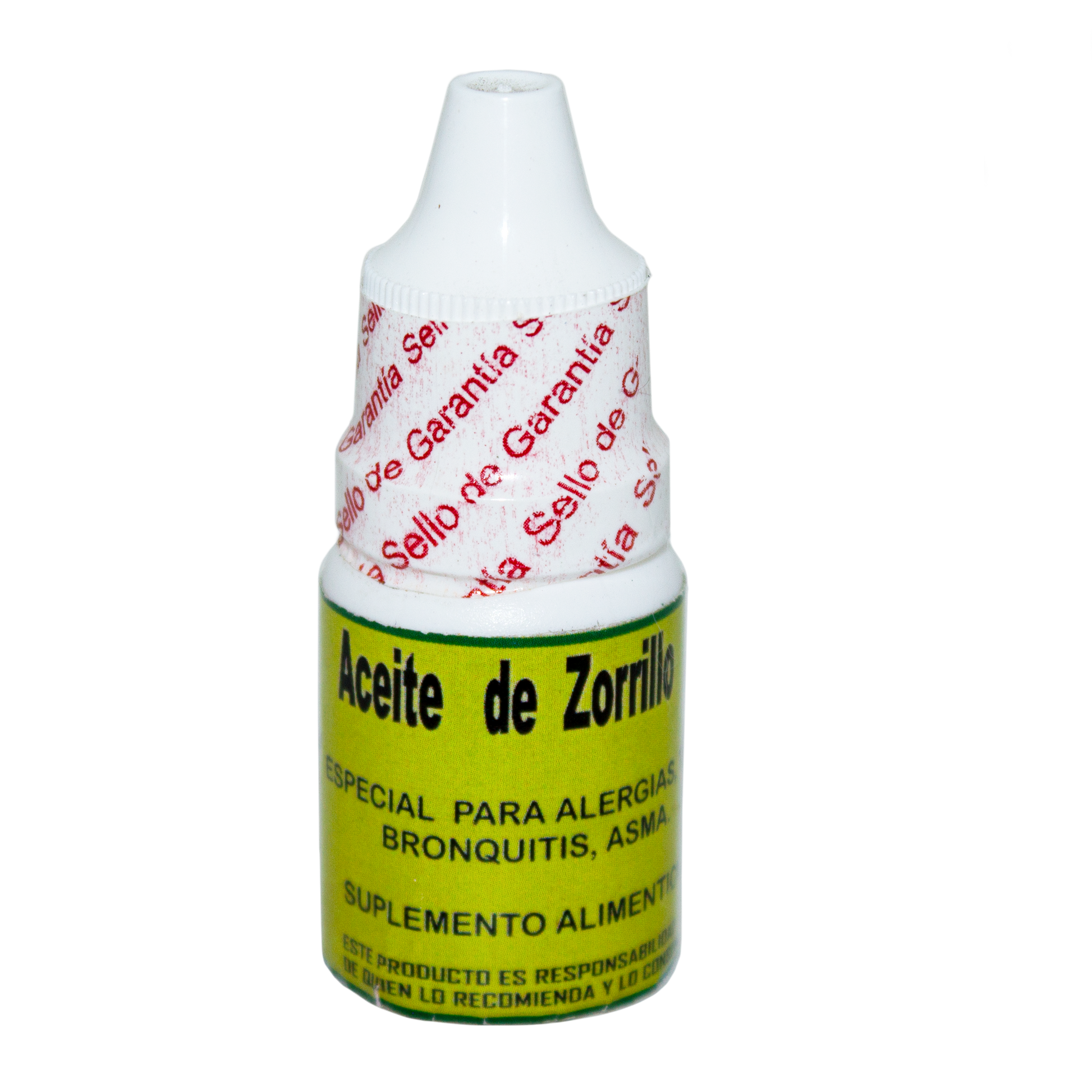 Aceite de Zorrillo; 10ml, AV LA CADENA.