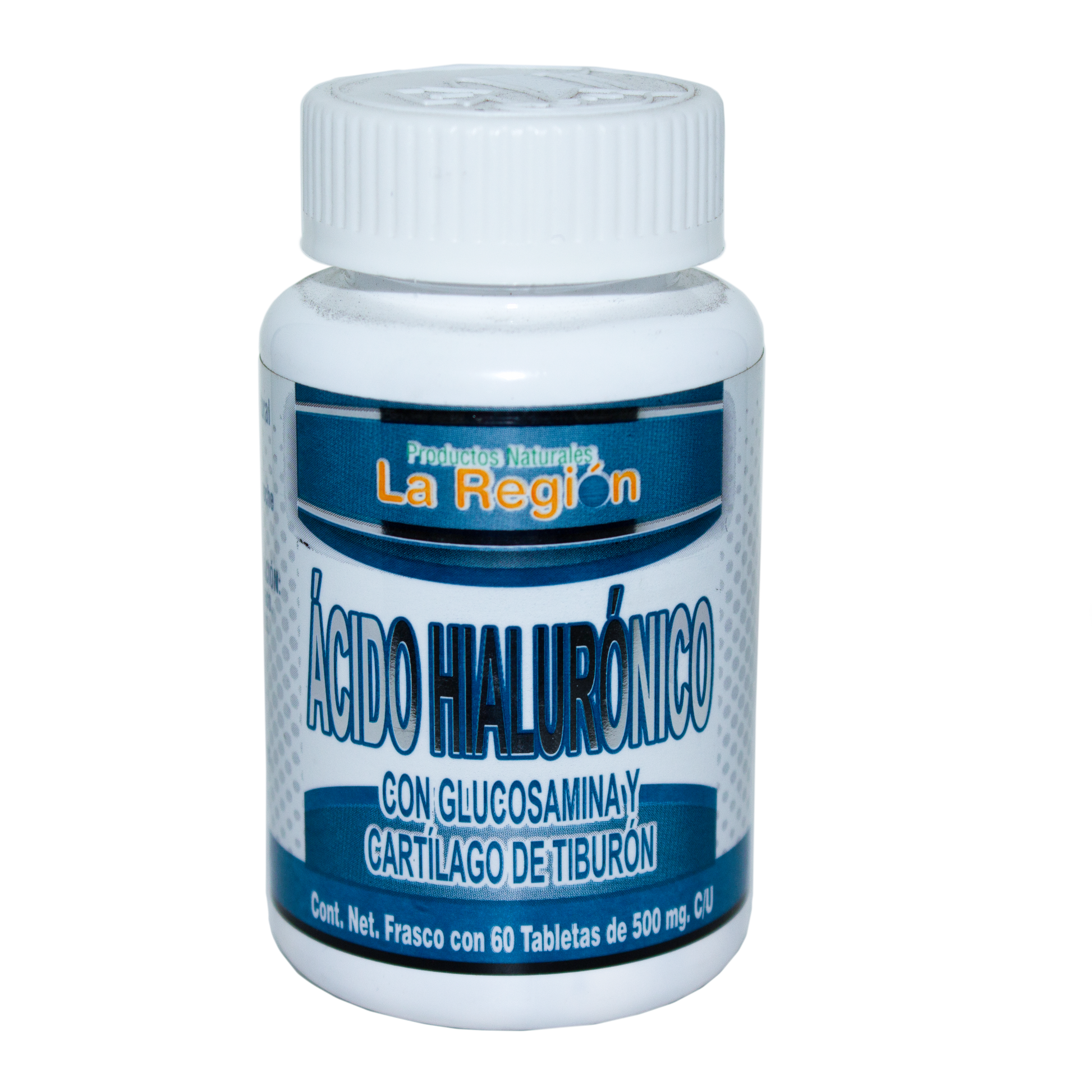 Ácido Hialuronico ; 60 tabletas, LA REGION.