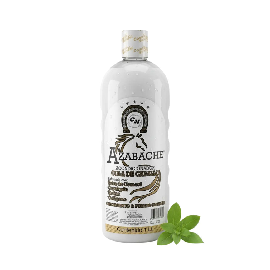 Acondicionador Azabache, Cola de Caballo; 1Lt, Cosmo Natural.