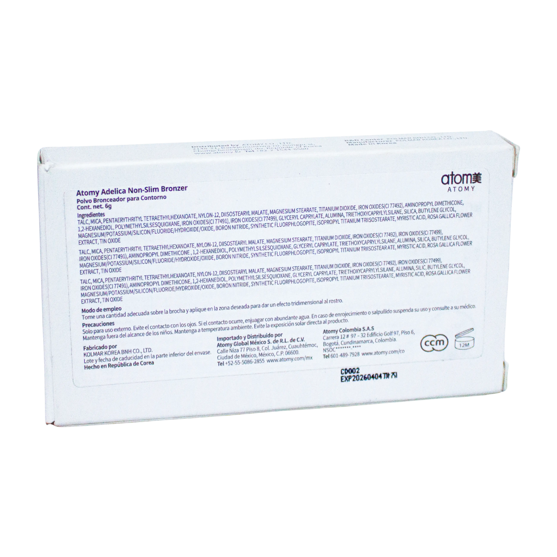 POLVO BROCEADOR; 6 gr; ADELICA