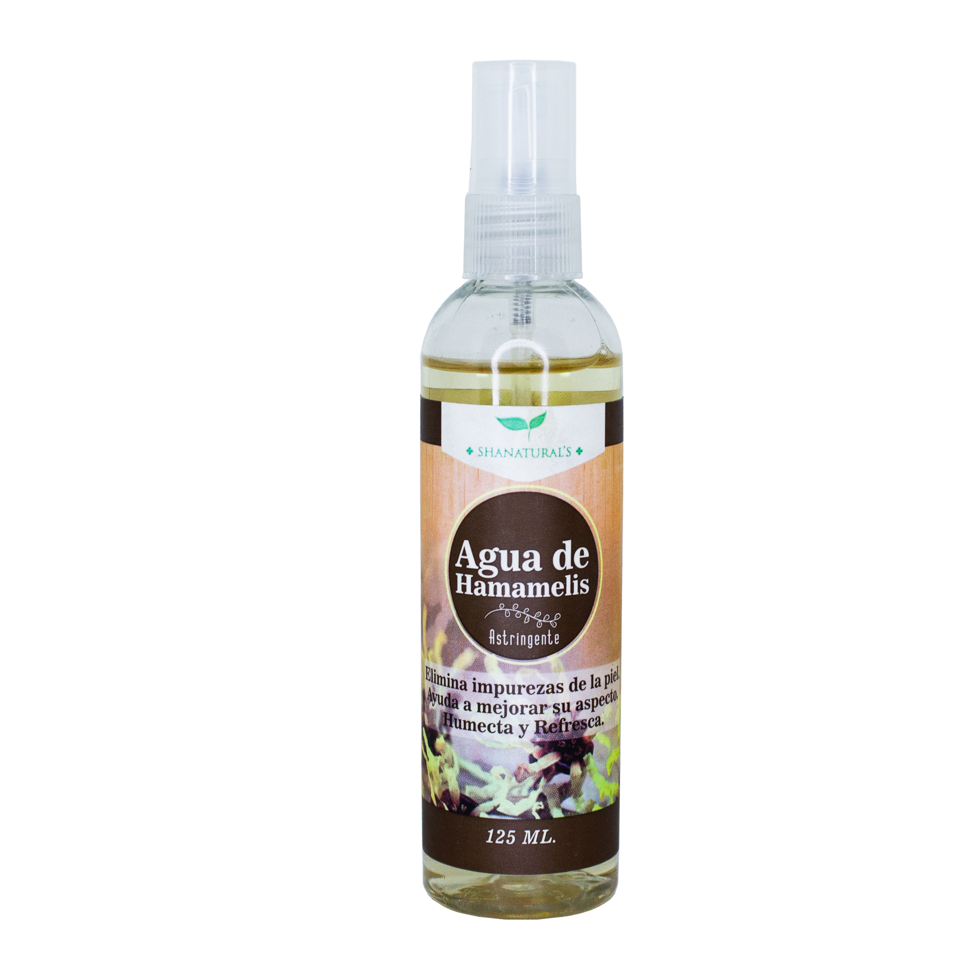 Agua de Hamamelis; 125ml, Shanaturals.