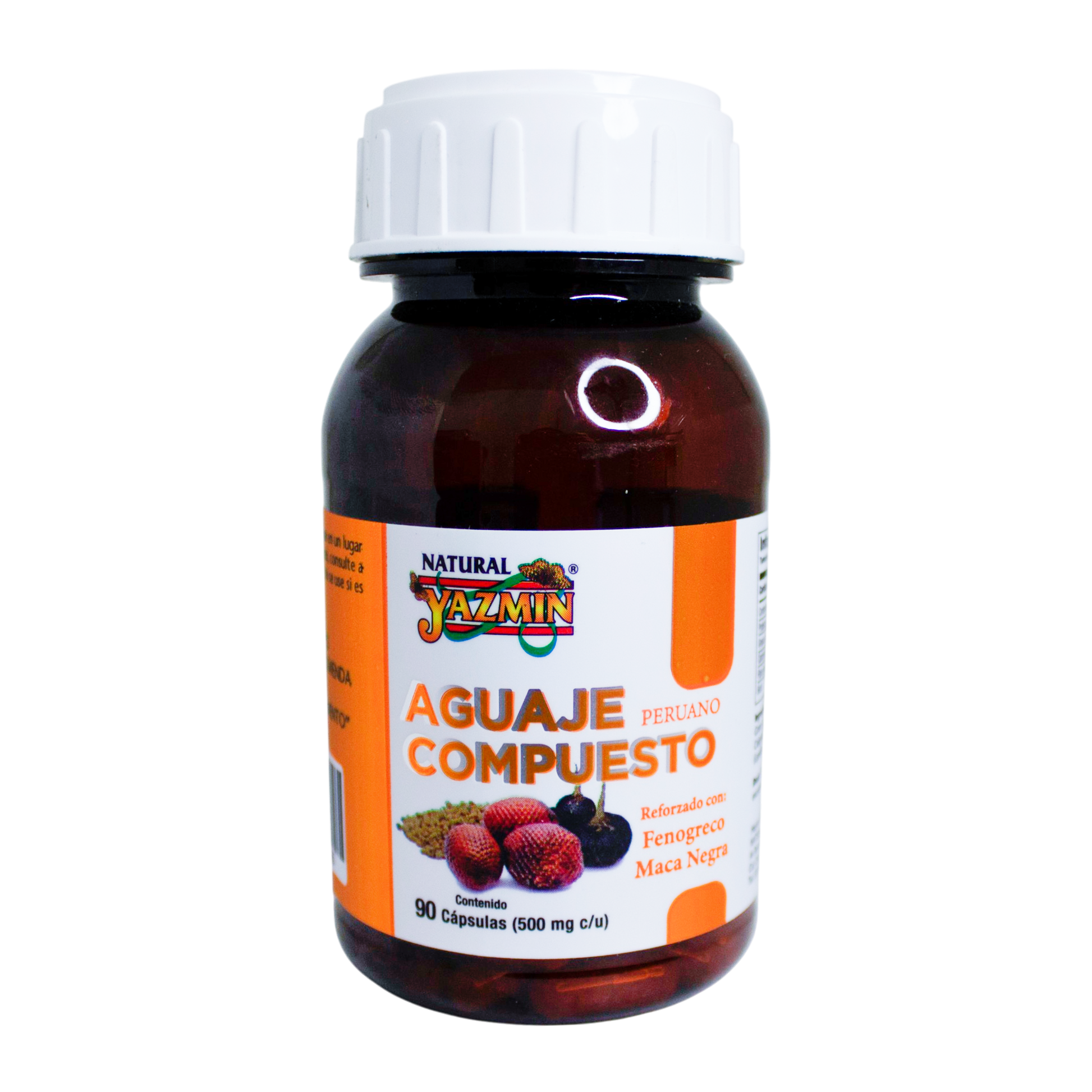 Aguaje Peruano Compuesto; 90 Capsulas, Yaz.