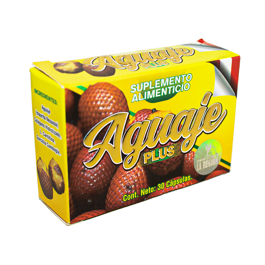 Aguaje Plus; 30 Capsulas, La Región.