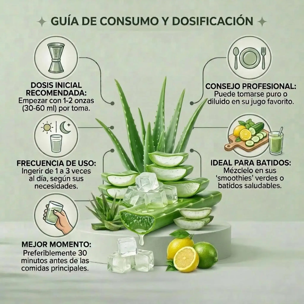 Áloe Vera Drink; 916ml, Green Valley.