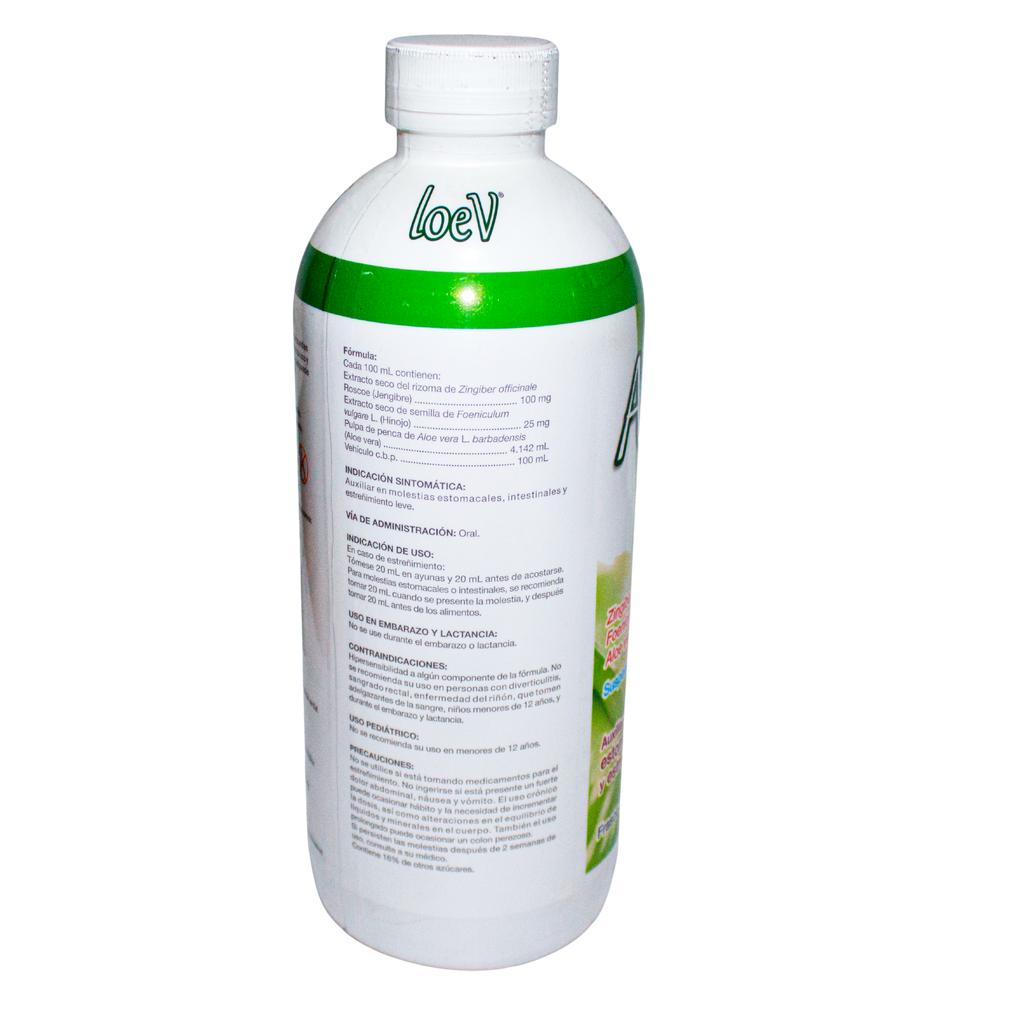 Aloe Vera, Jengibre e Hinojo; 1L; Salud Natural