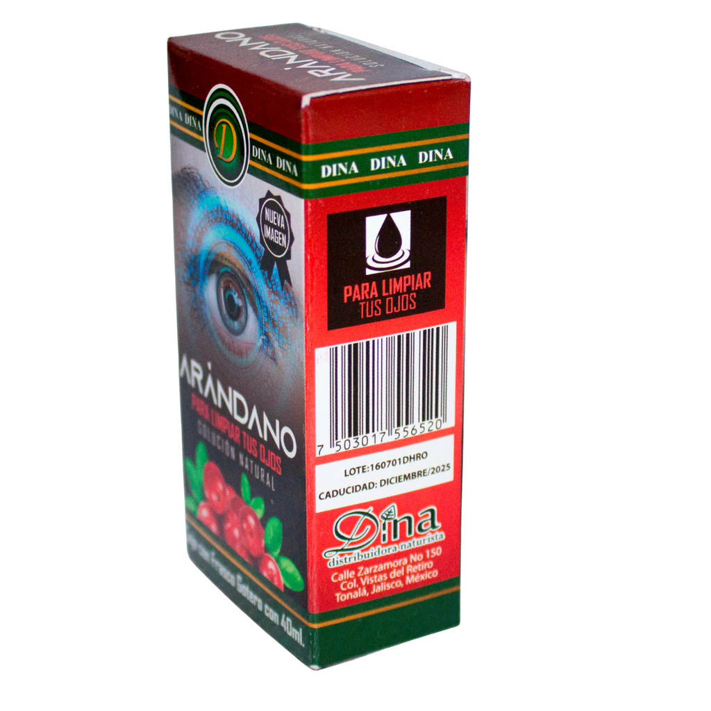 Gotas Arandano;40ml ,Dina.