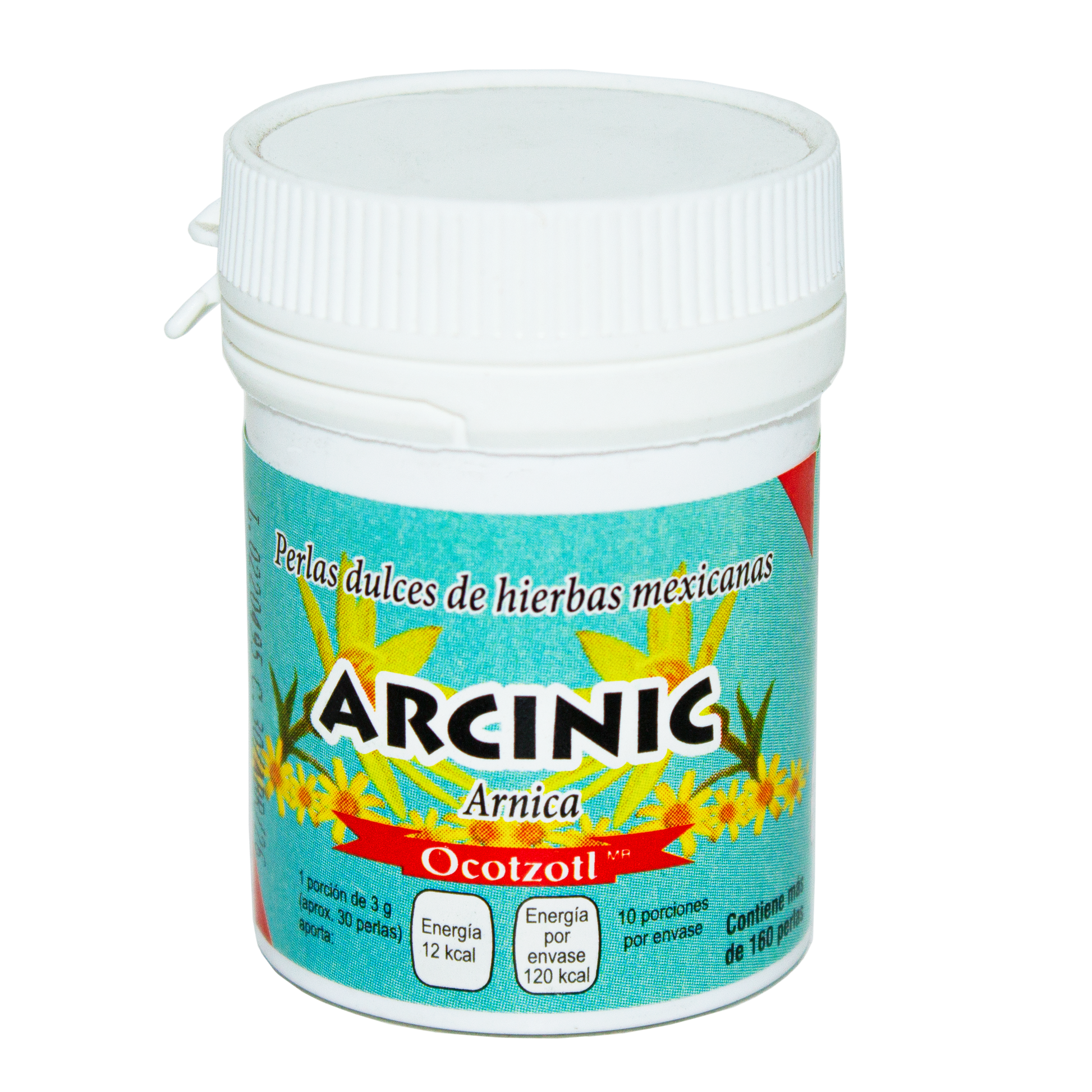 Arnica Perlas; 160 Perlas, OCOTZOTL.