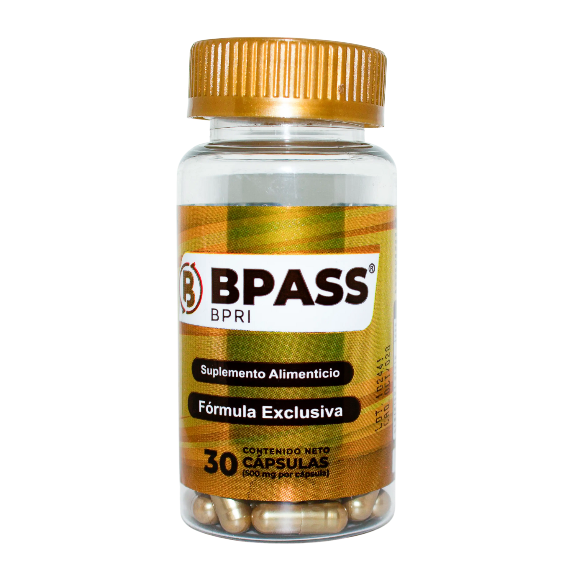 ByPass ; 30 Capsulas de 500mg, BPRI.