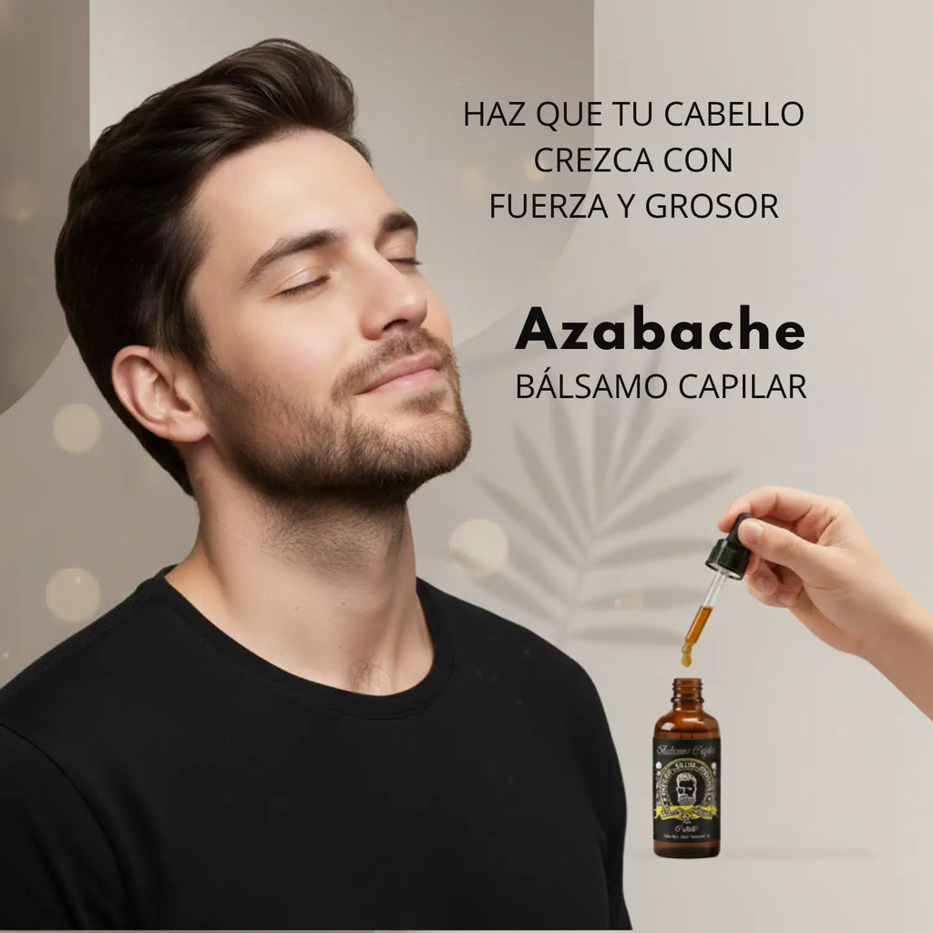 Balsamo Capilar Minoxidil al 4%; 30ml, Azabache.