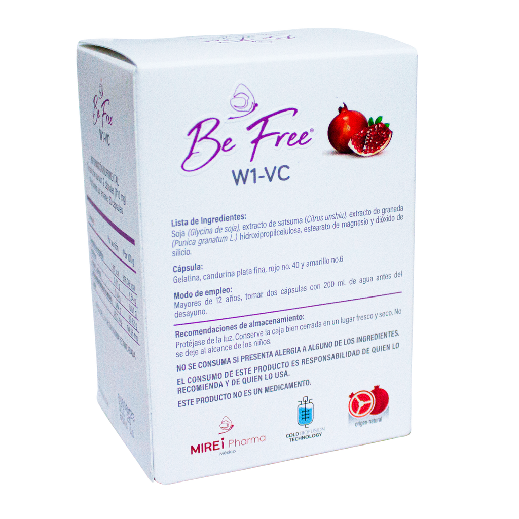 Be Free W1-VC 60 caps Mirei pharma
