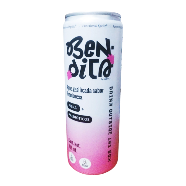 Bebida gasificada Bendita 0% azucar; 355mL; Nativa
