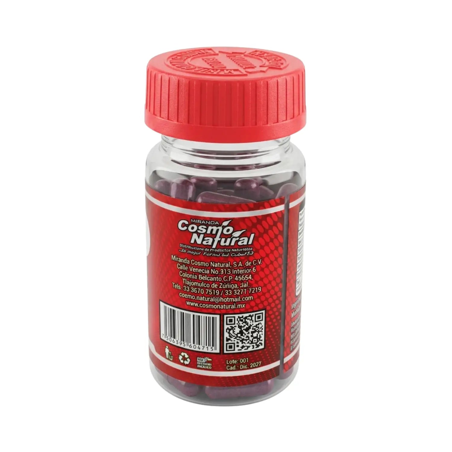 Berberina; 60 Caps; Cosmo Natural
