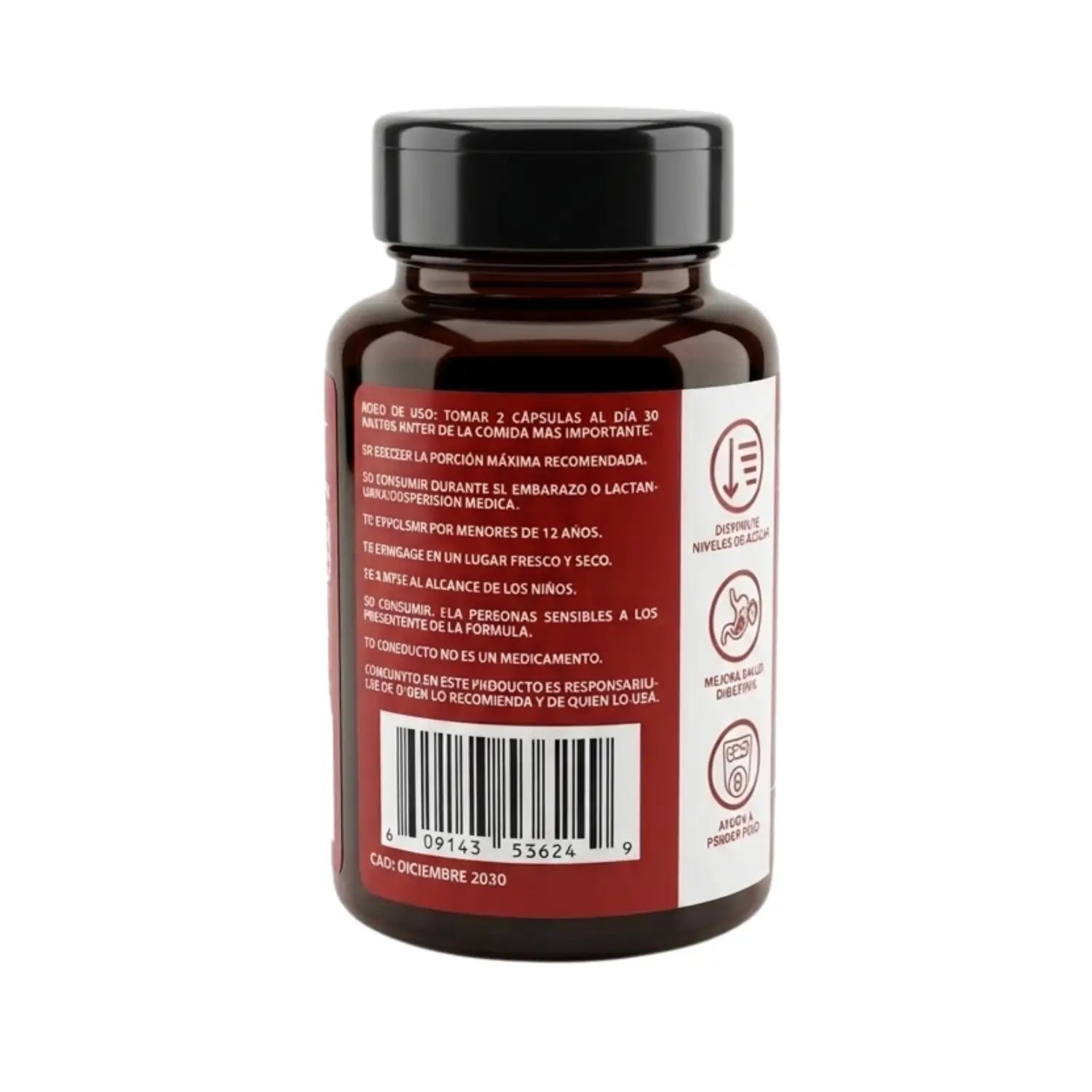 Berberina ; 60 Capsulas, NG